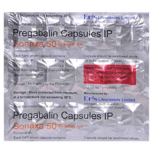 sonaxa 50mg capsule 15's